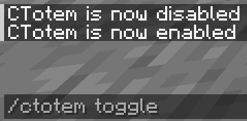 Minecraft Mod : CTotem 2