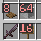 Minecraft Mod : Better Stack Count 1