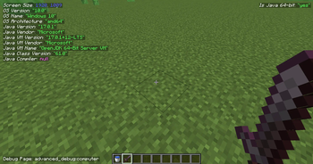 Minecraft Mod : Advanced Debug 11