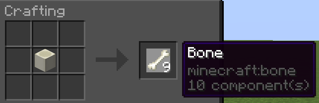 Minecraft Mod : Bone Block Fix 1