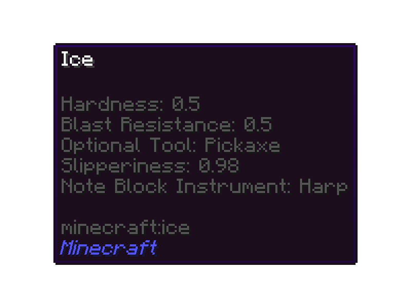 Minecraft Mod : Better Block Tooltip 2