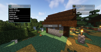 Minecraft Mod : Better Statistics Screen 7