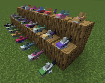 Minecraft Mod : Blahaj (Fabric) - replushed 1