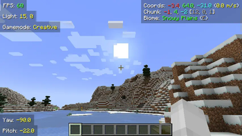 Minecraft Mod : AdaptiveHUD 1