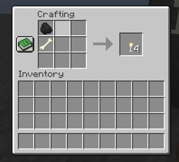 Minecraft Mod : BoneTorch (FABRIC) 1