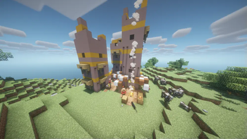 Minecraft Mod : Big Globe - Towns and Towers Compatibility 5