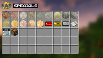 Minecraft Mod : BUBUSTEIN's Money Mod 1