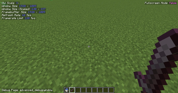 Minecraft Mod : Advanced Debug 9