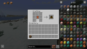 Minecraft Mod : 24w33a Bundle Recipe 1