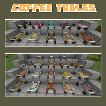 Minecraft Mod : Aesthetic Tables 2
