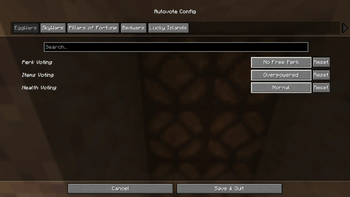 Minecraft Mod : AutoVote 4