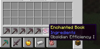 Minecraft Mod : Better Mining Enchantments 1
