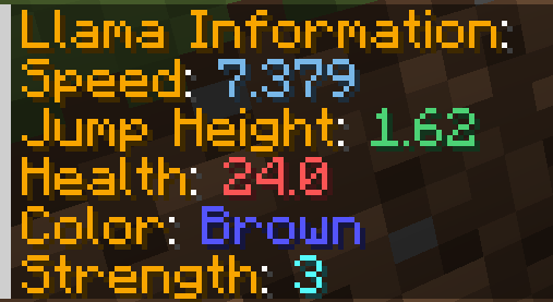 Minecraft Mod : Animal Info 4