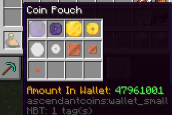 Minecraft Mod : Ascendant Coins 2