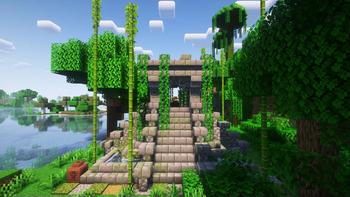 Minecraft Mod : Ancient Enchantment Temple 1