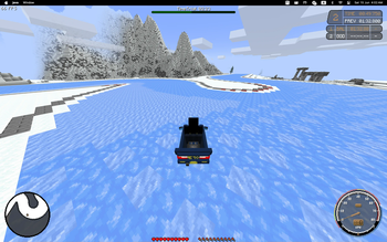 Minecraft Mod : Boat HUD (from NFS Most Wanted 2005) 2