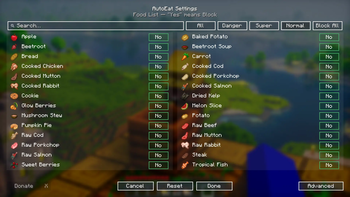 Minecraft Mod : AutoEat 6