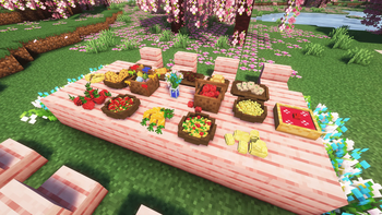 Minecraft Mod : 3D Placeable Food (New Update, Easter touch ups) 3