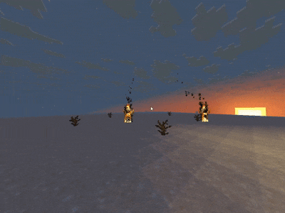 Minecraft Mod : Blaze Attack Animation 2