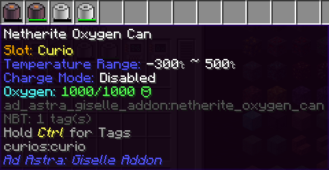 Minecraft Mod : Ad-Astra: Giselle Addon 3