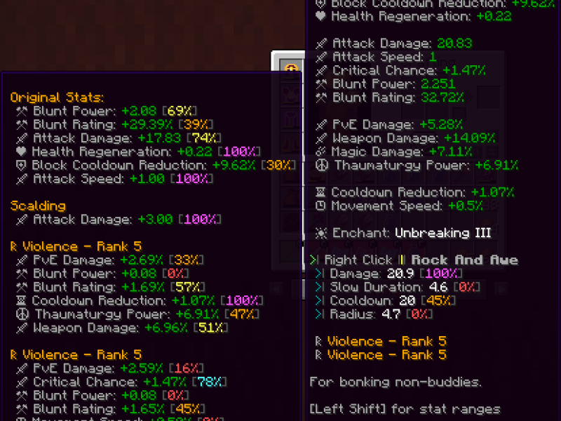 Minecraft Mod : Blockgame Tooltips 1