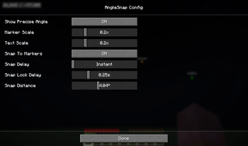 Minecraft Mod : AngleSnap 2