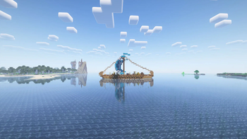 Minecraft Mod : Antique Trading Ship 2