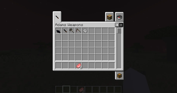 Minecraft Mod : Adams Weapons 1