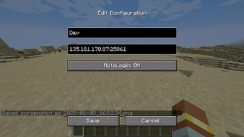 Minecraft Mod : AutoLogin 2