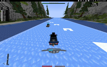 Minecraft Mod : Boat HUD (from F1 2023) 1