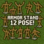 Minecraft Mod : Armor Stand 12 Poses